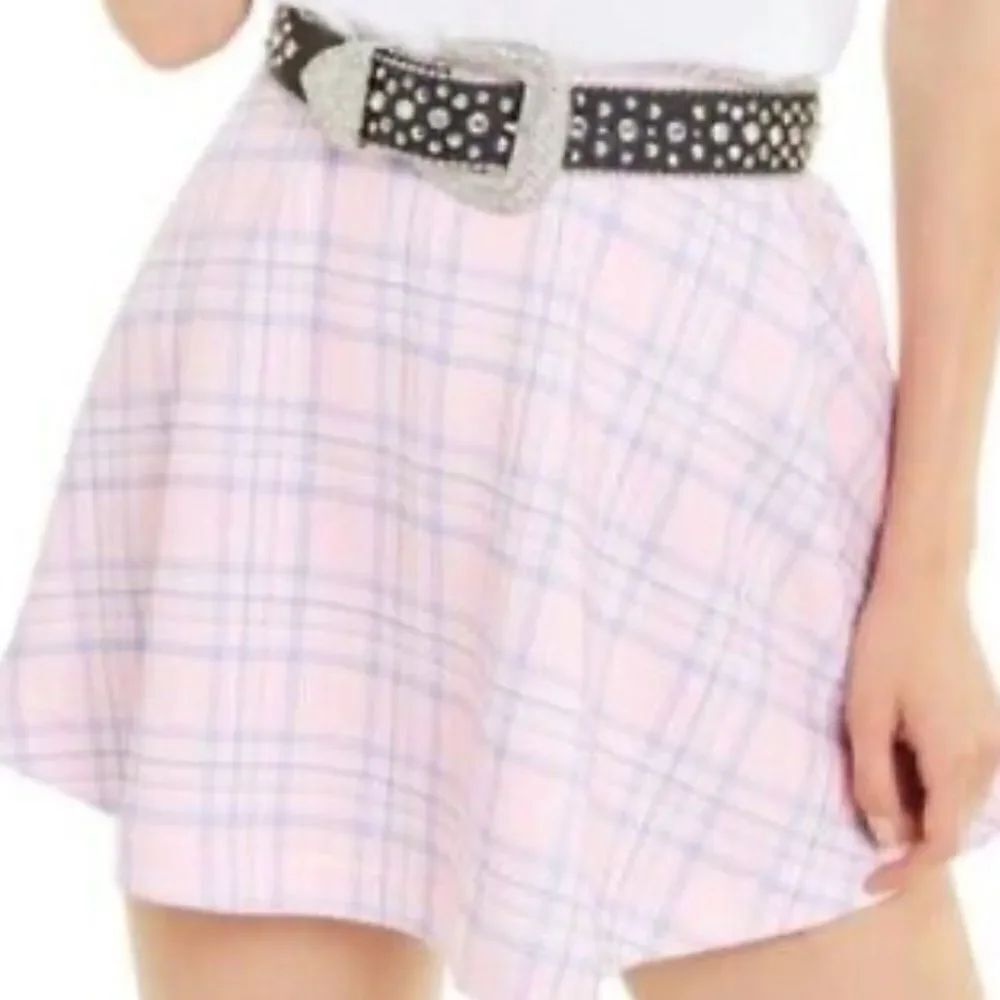Wildfox Villa Skirt in Pastel Plaid Size Small
